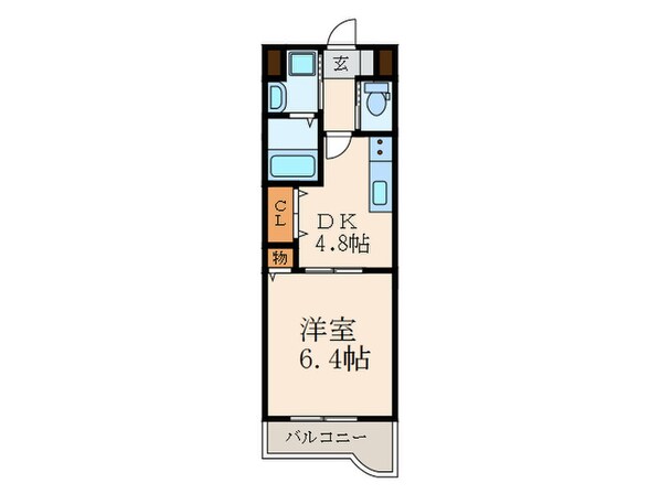 ア－バンフォレスト片野の物件間取画像